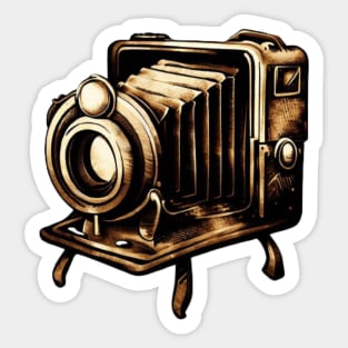 Vintage Camera Sticker